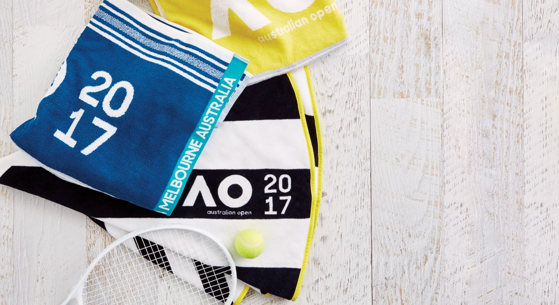 Australian Open Tennis 2015 Women's Sheridan Gym Towel 59x90cmLimited Edition 