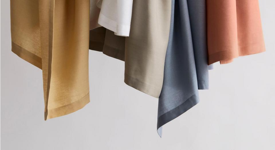 hanging tatum sheets multiple colour tencel lyocell linen