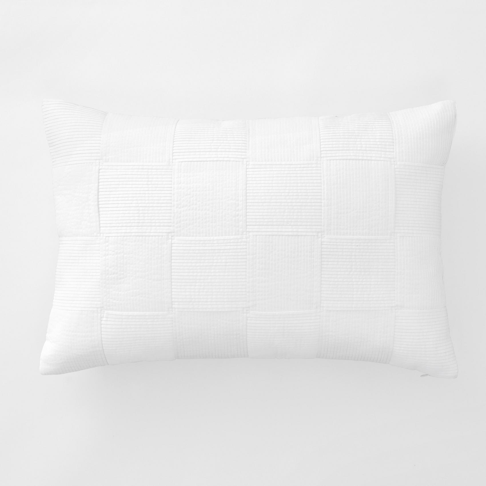 Sheridan Brannen Breakfast Cushion in White Size: 30cm x 70cm @Sheridan Rewards