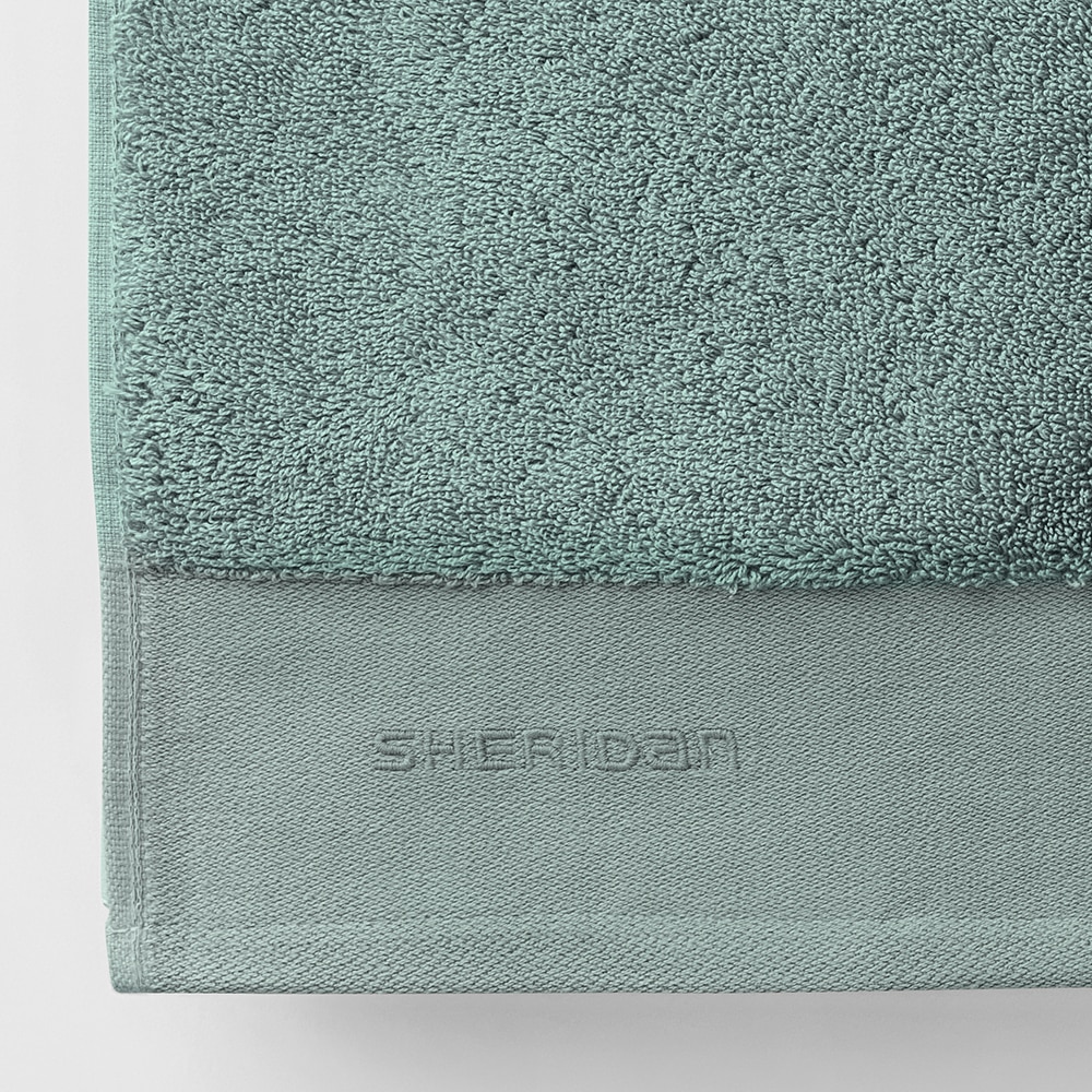 Sea green towels shop