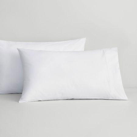 Organic Cotton 300TC Percale Pillowcase Pair