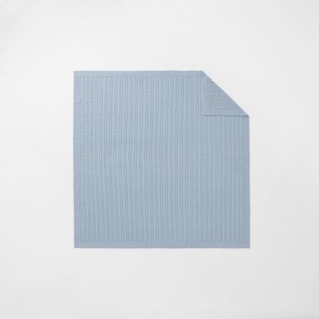 Cillian Baby Blanket in Chambray