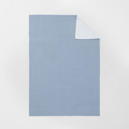 Pacey Baby Blanket in Chambray
