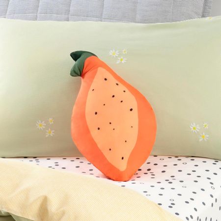 Papaya Half Kids Cushion