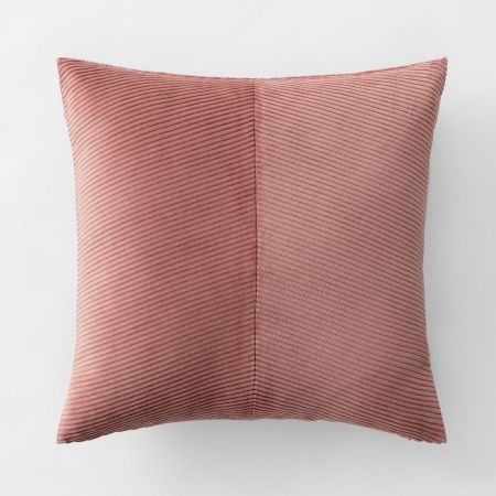 Howerton Square Cushion in rosewood