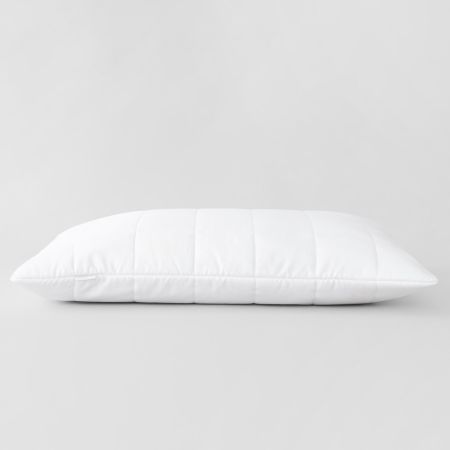 Deluxe Supersoft Waterproof Quilted Pillow Protector in white