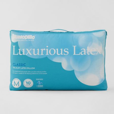 Luxurious Latex Classic Medium Profile Medium Feel Pillow