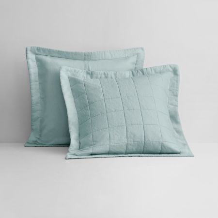 Abbotson Linen Pillow Sham in Ice