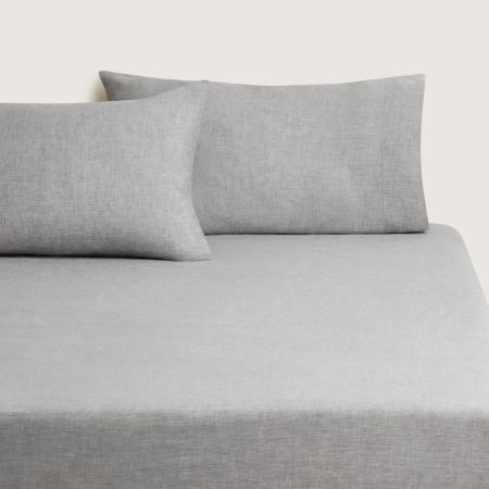 Abbotson Linen Fitted Sheet