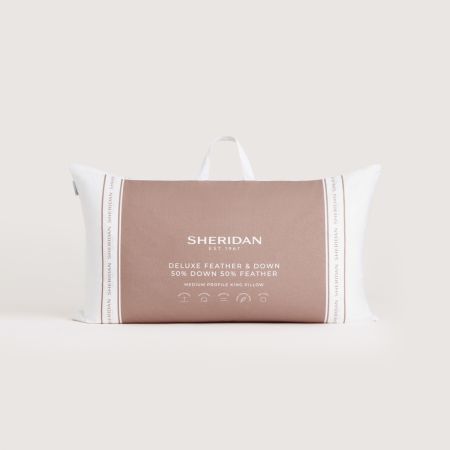 Deluxe Feather & Down King Pillow