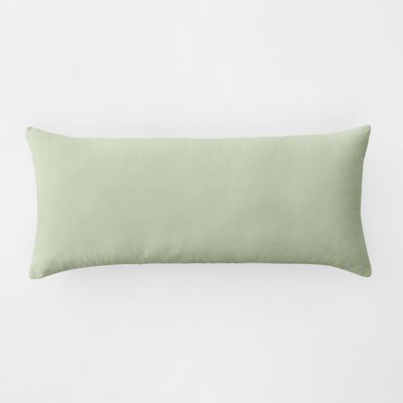 Tessino Linen Long Cushion in grove