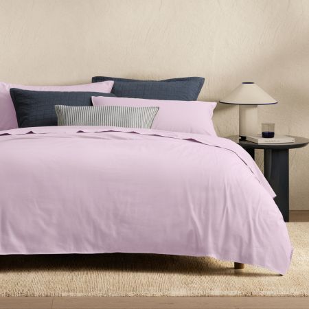 Bayley Washed Percale Quilt Cover Set