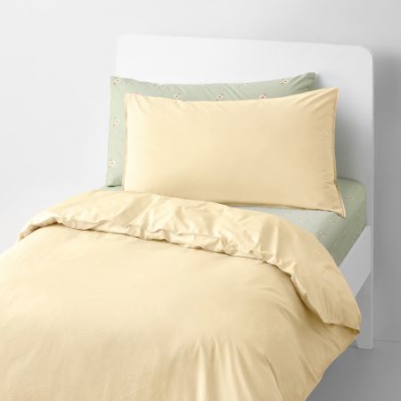 Bayley Kids Washed Percale Quilt Cover Set