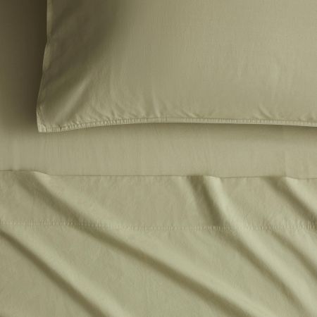 Bayley Washed Percale Sheet Set