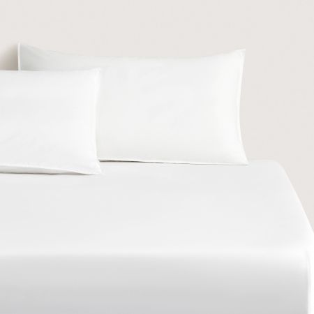 Bayley Washed Percale Flat Sheet