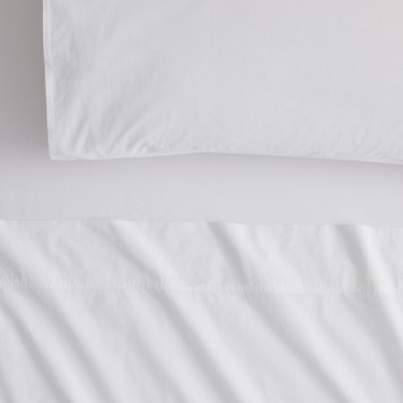 Bayley Washed Percale Fitted Sheet