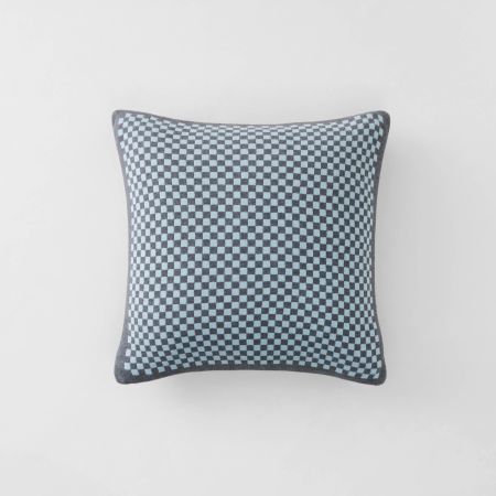 Arina Square Cushion in chambray