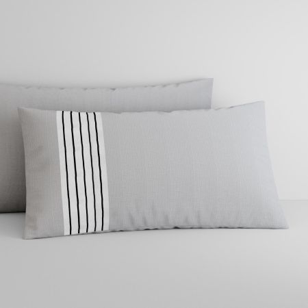 Darley Pillowcase Pair in monochrome