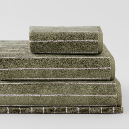 Aven Stripe Towel Collection