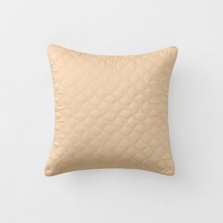 Meria Square Cushion in almond