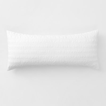 Henderson Long Cushion in white