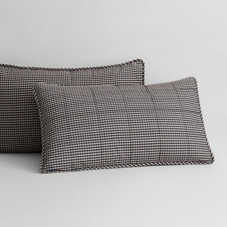 Mikko Pillowcase Sham in carob