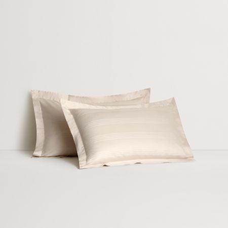 1000TC Martyn Tailored Pillowcase Pair in bone
