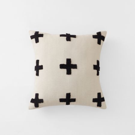 Ayton Cushion in ebony