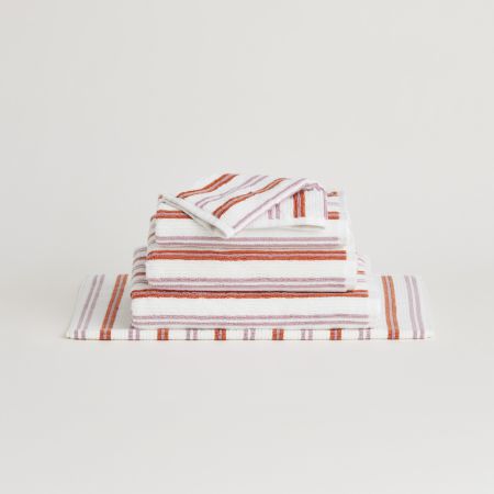 Living Textures Stripe Towel Collection