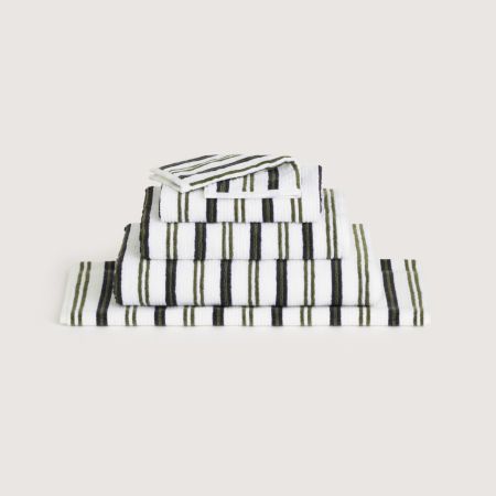 Living Textures Stripe Towel Collection