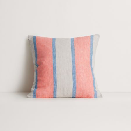 Ammes Square Cushion in Peach