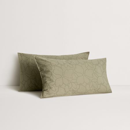 Jaymes Pillowcase Pair in Grove