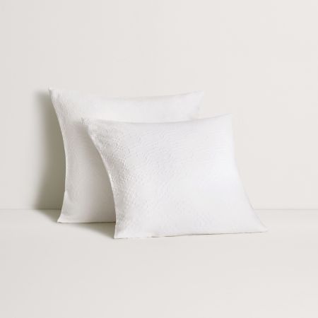 La Dune European Pillowcase in White