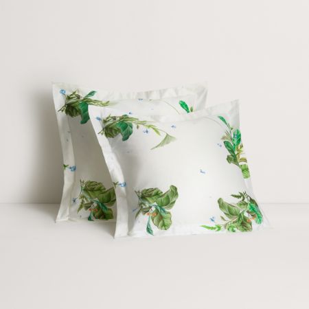 Ellerson Tailored European Pillowcase in Leaf