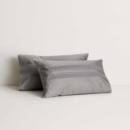 1200Tc Millennia Bold Tailored Pillowcase in Flint
