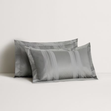 1200Tc Millennia Bold Tailored Pillowcase in Flint