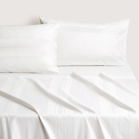1200Tc Millennia Bold Flat Sheet in Snow