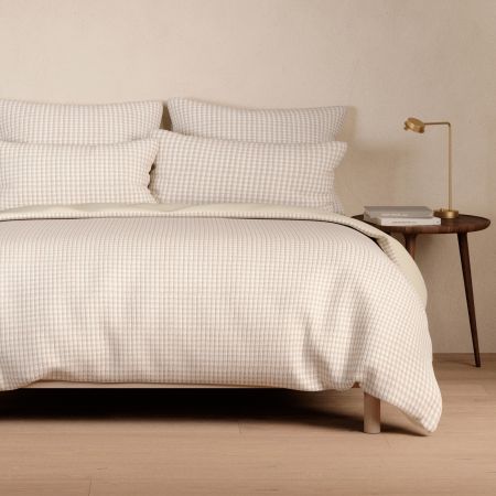 Romi Check Quilt Cover Set