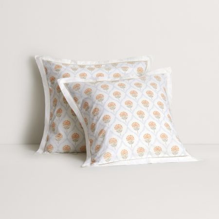 Veleto Tailored European Pillowcase in White