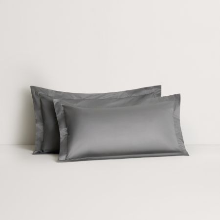 1200Tc Ultimate Sateen King Tailored Pillowcase in Flint