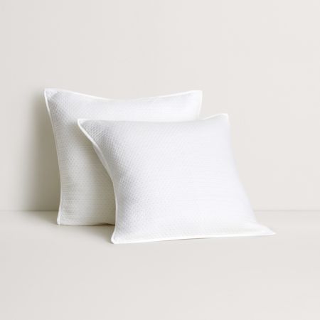 Illan European Sham in White