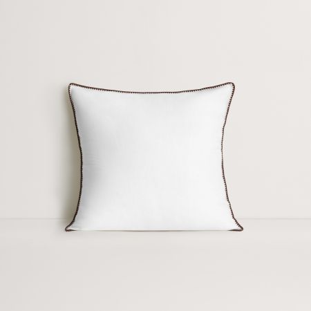 Kirwan Square Cushion in chocolate