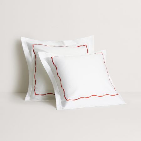 Belgrave Tailored European Pillowcase in Relish