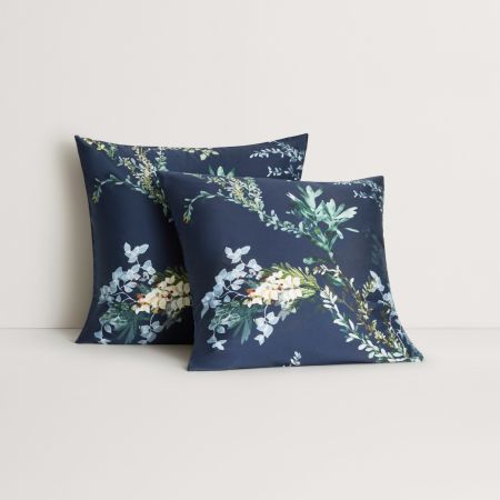 Withers European Pillowcase Pair in midnight