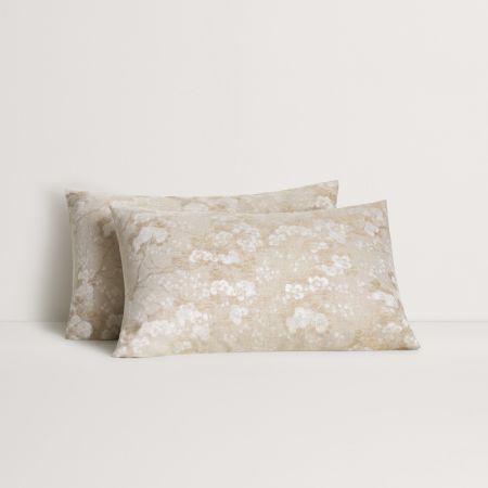 Cardell Pillowcase Pair in natural