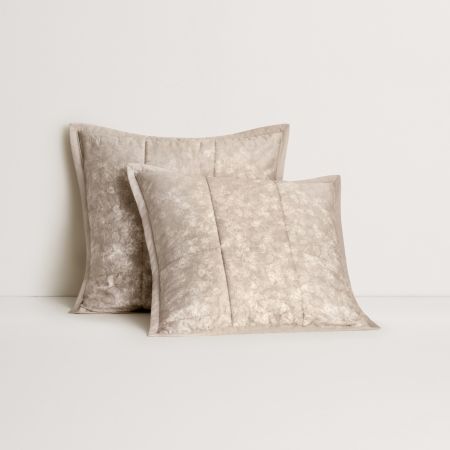 Saunders European Sham in garden