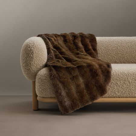 Leider Faux Fur Throw