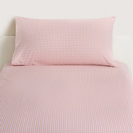 Tucky Kids Fitted Sheet in fairy floss