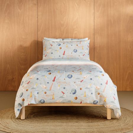 Comet Kids Quilt Cover Set