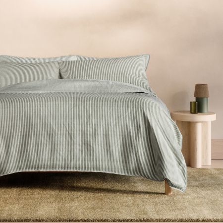 Reilly Stripe Duo Quilt Cover Set